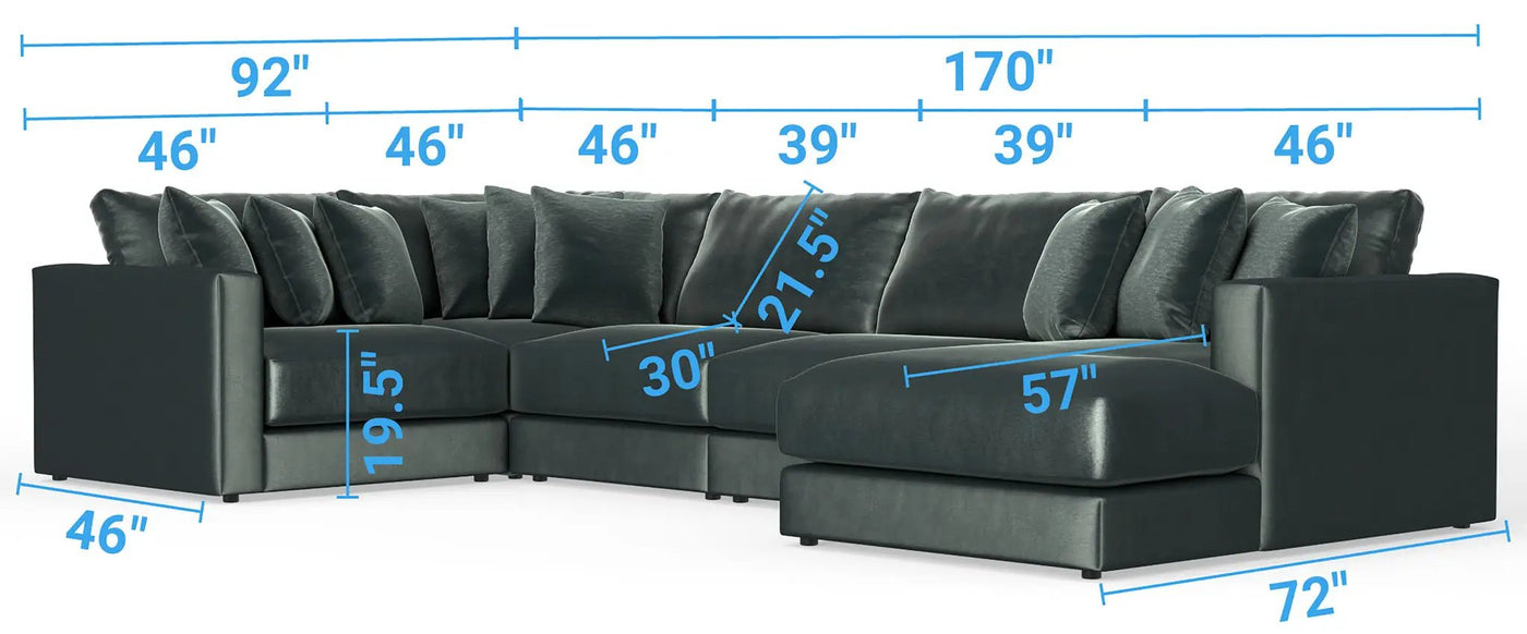 Remington - Modular Sofa by Unique Piece Furniture