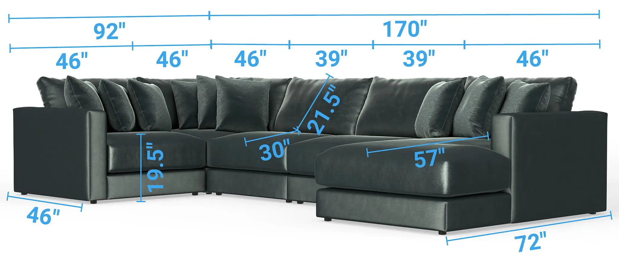 Remington - Modular Sofa by Unique Piece Furniture