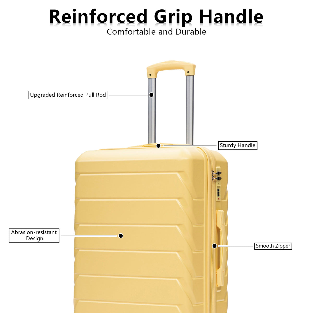 3-Piece Luggage Set (20"/24"/28"), photo 8 of 10