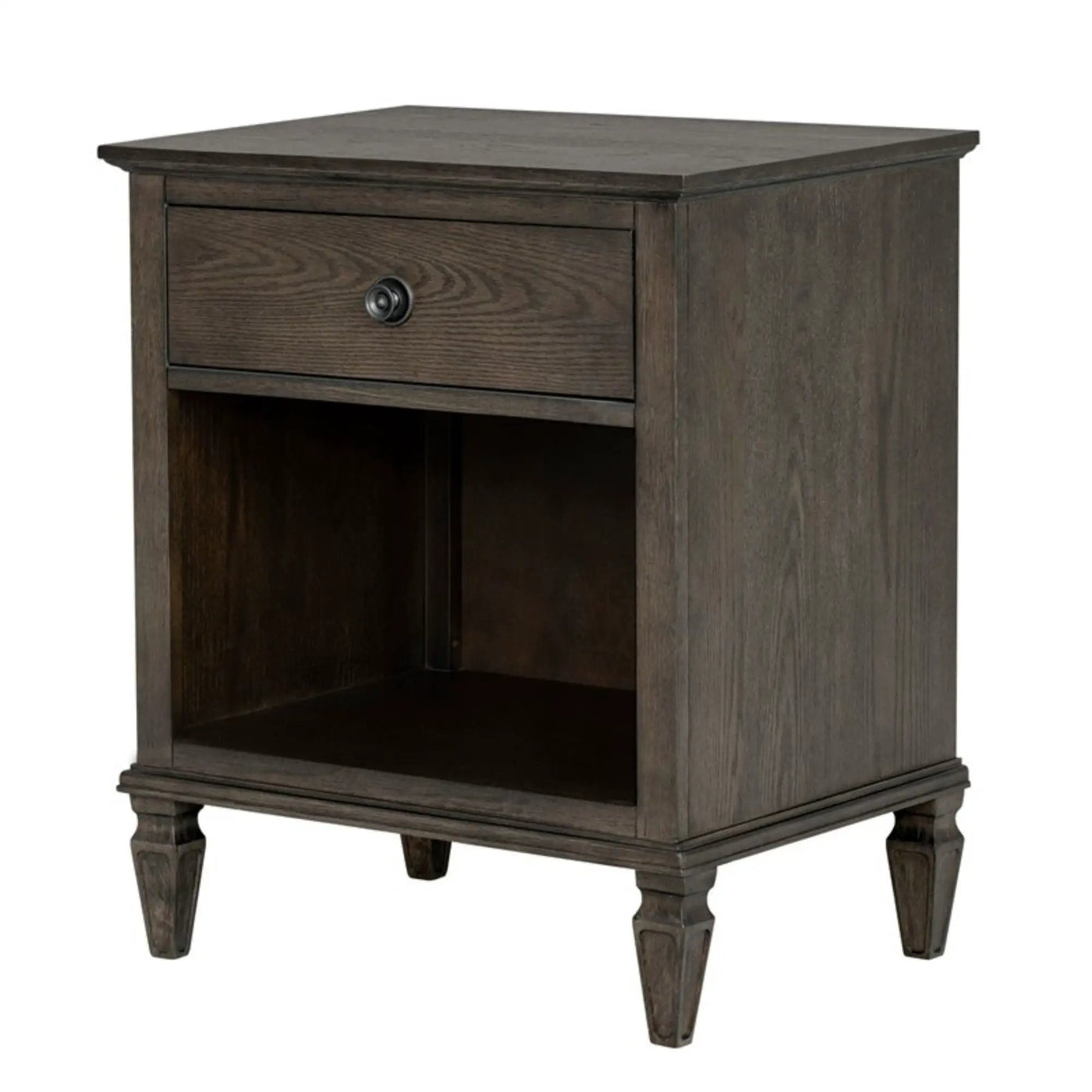 Victoria - Nightstand With Open Storage by HouseOfZazla