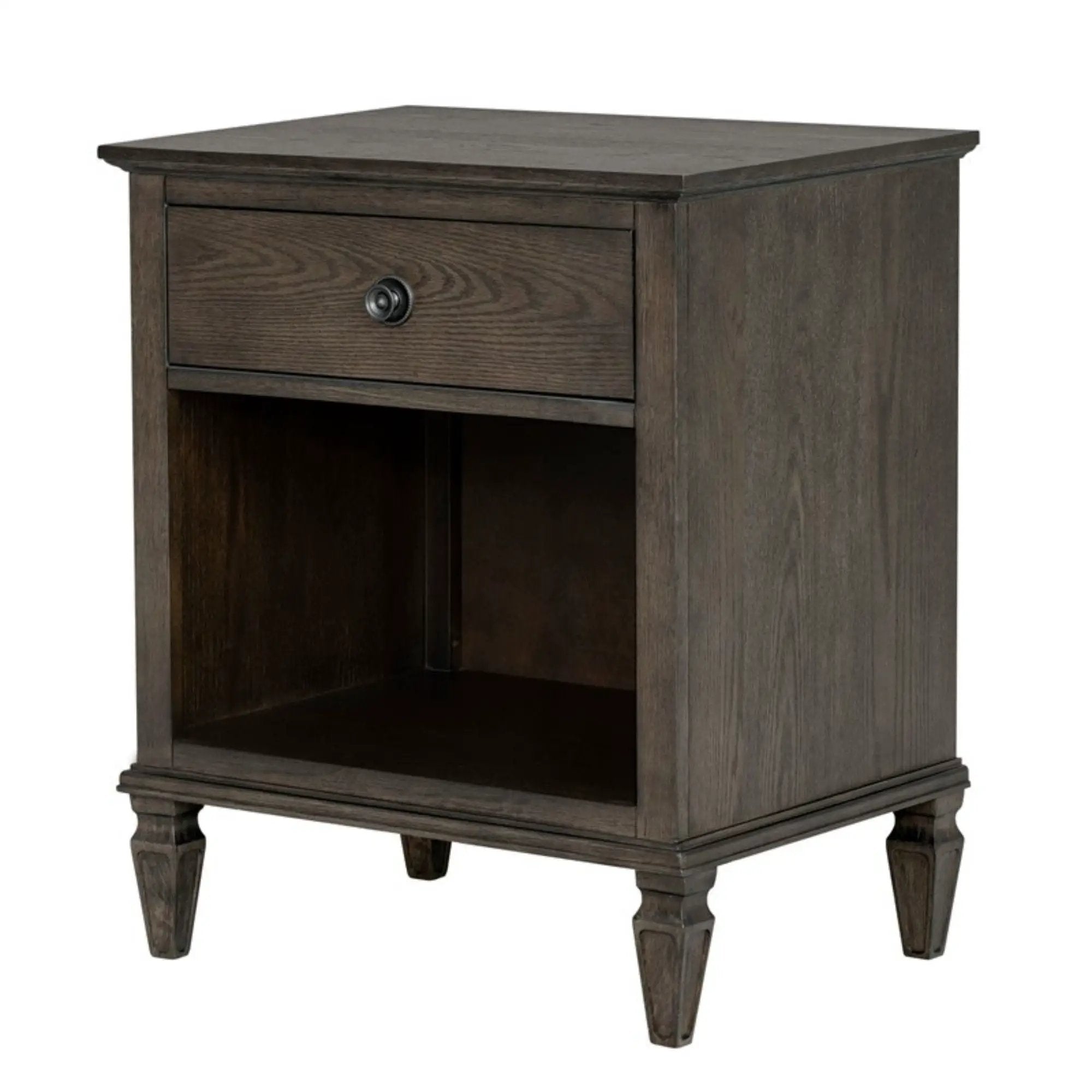 Victoria - Nightstand With Open Storage by HouseOfZazla
