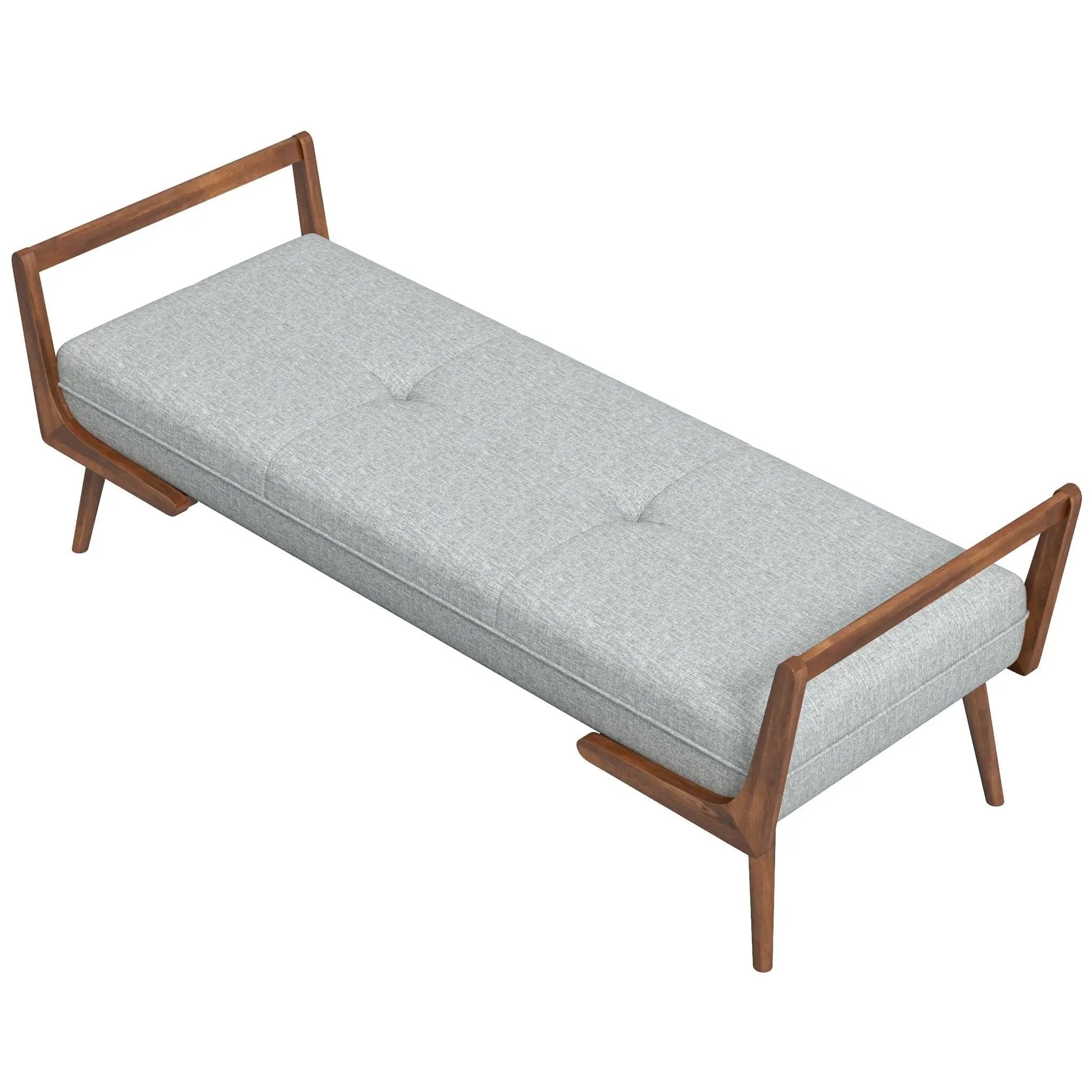 Cora - Bench - Gray by HouseOfZazla