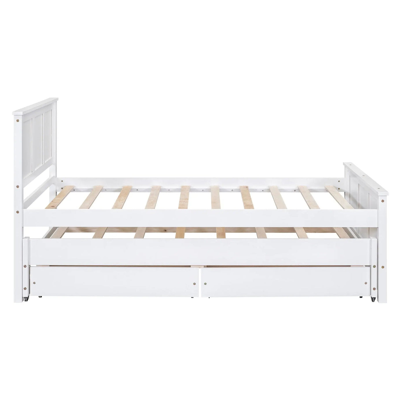 Platform Bed With Trundle And Drawers by HouseOfZazla