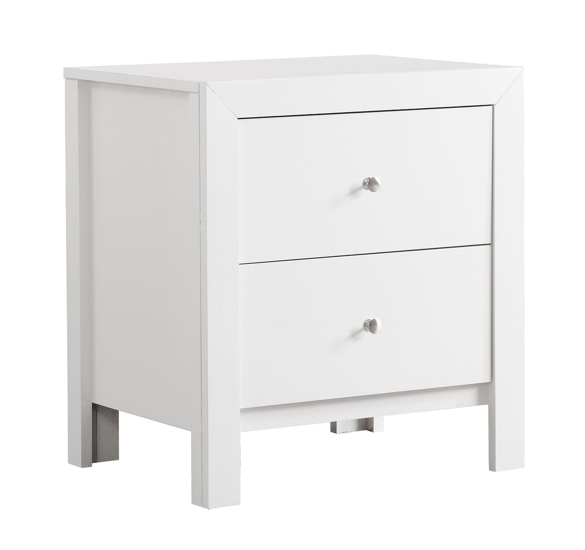 Charming Nightstand With Drawers - Wood Nightstand with Storage - Dark Gray, Dark Red, Black, White, photo 4 of 24