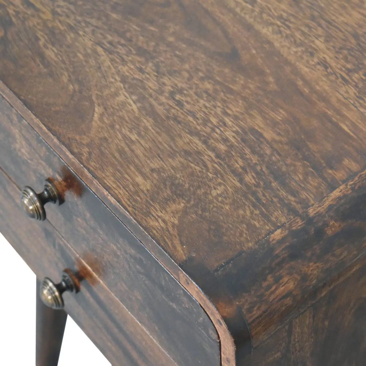 Curved Nightstand, by Unique Piece Furniture
