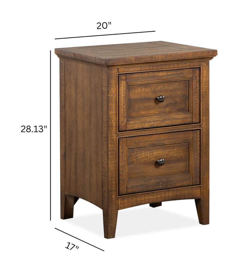 Bay Creek - Small Drawer Nightstand - Toasted Nutmeg, photo 7 of 7