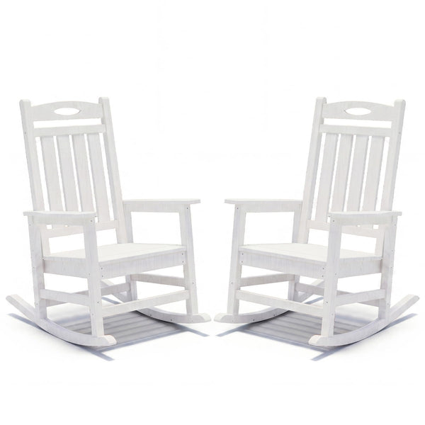 Outdoor Rocking Chair Set of 2