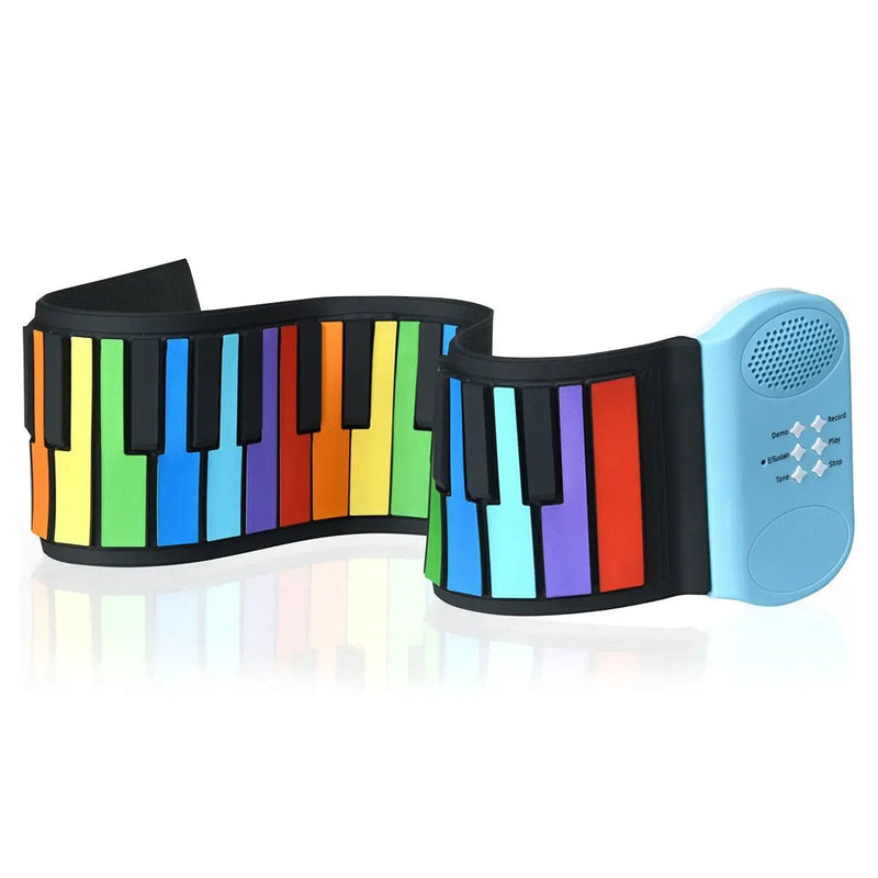 49-Key Roll-up Piano with Support Earphones by DirectDeals