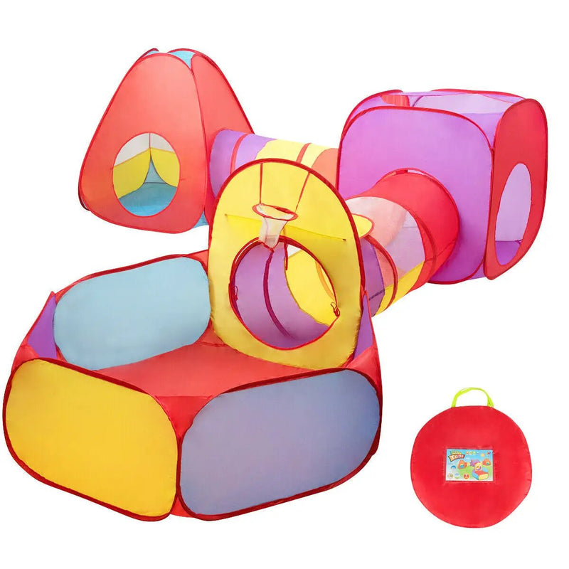 7 Pieces Kids Ball Pit Pop Up Play Tents by DirectDeals