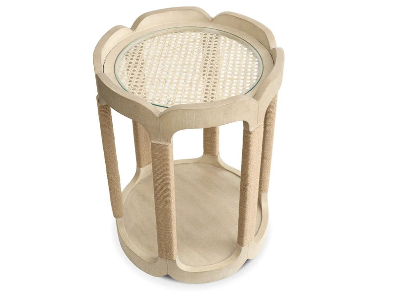 Sunset Cove - Drum Table by Unique Piece Furniture