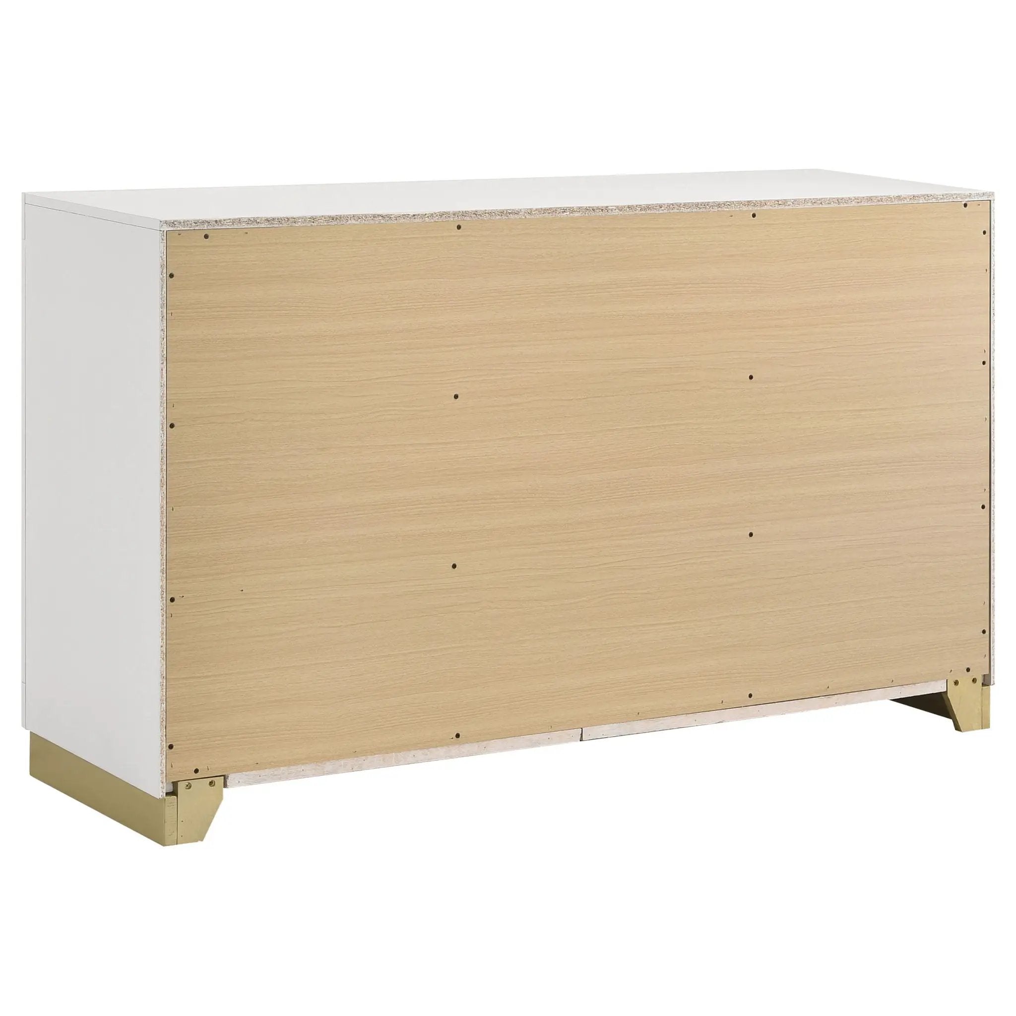Caraway 6-drawer Dresser White by Unique Piece Furniture
