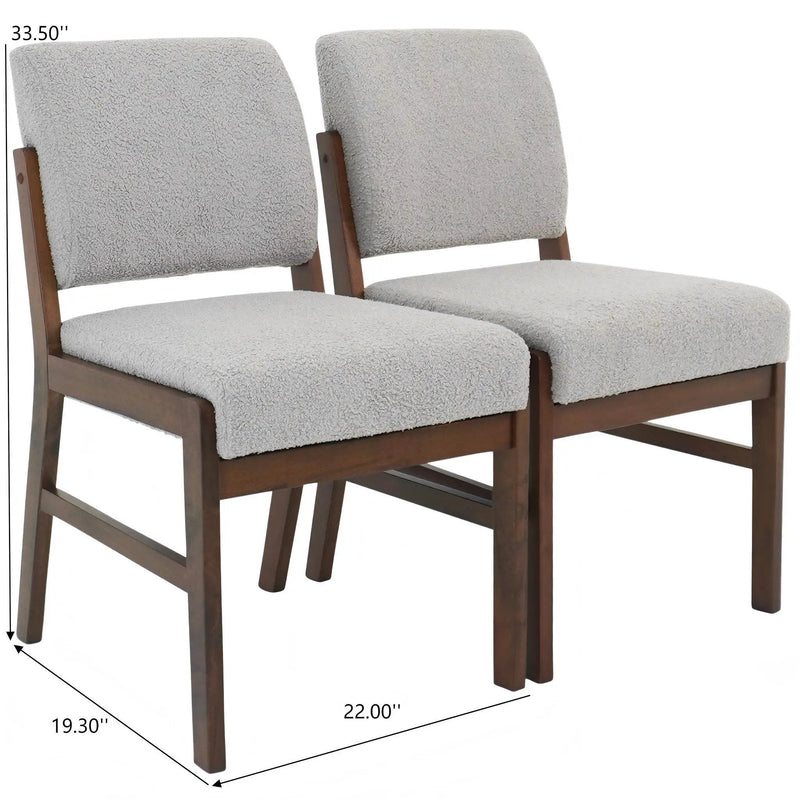 Caldwell - Dining Chair (Set of 2) - Light Gray by Unique Piece Furniture