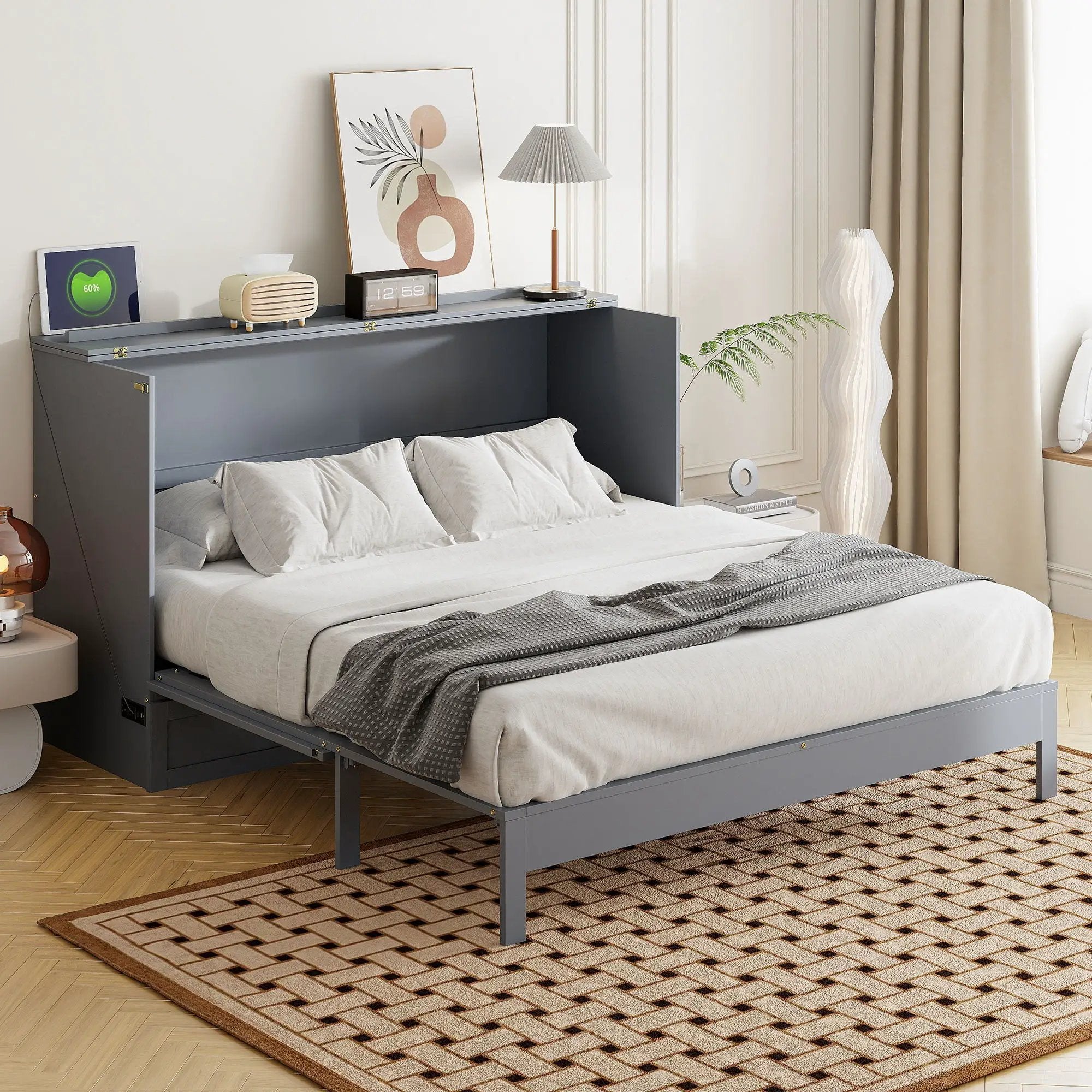 Murphy Bed With Large Drawers by Unique Piece Furniture