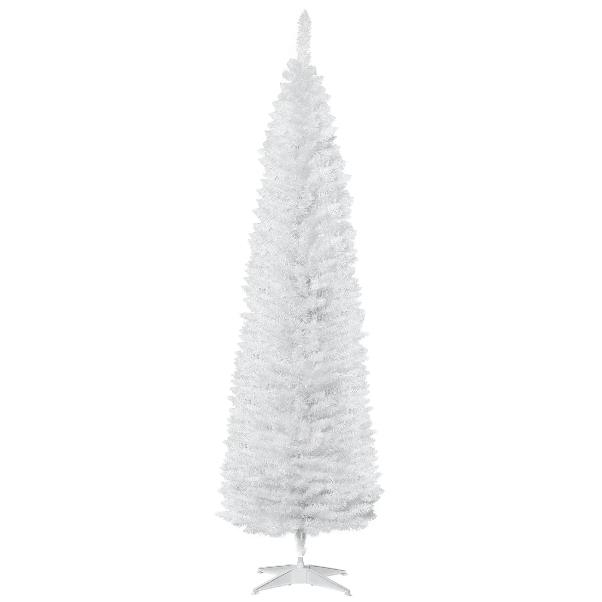 HOMCOM 7' Artificial Pencil Christmas Tree by HouseOfZazla