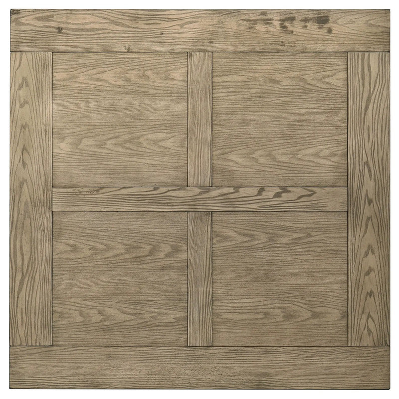 Cardova Square Counter Height Dining Table Vineyard Oak by Unique Piece Furniture