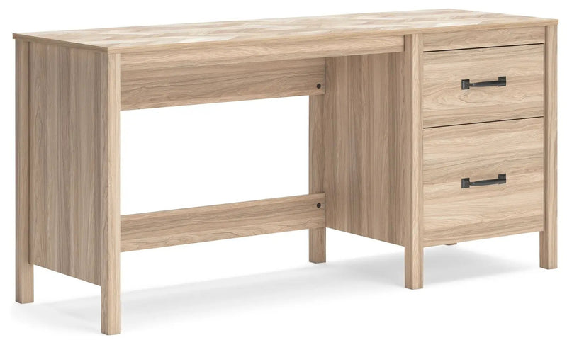 Battelle - Home Office Desk - Tan by Unique Piece Furniture