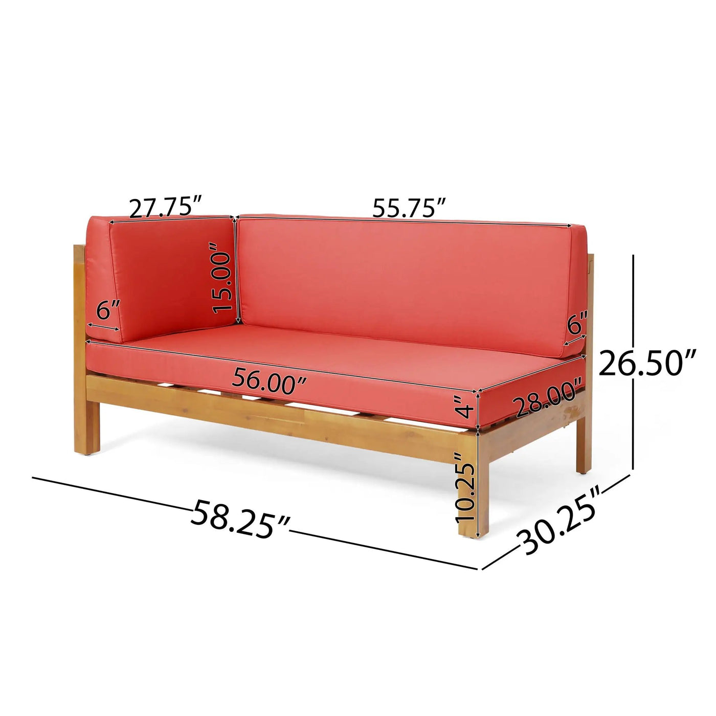 Brava X Back Corner Bench With Coffee Table by HouseOfZazla
