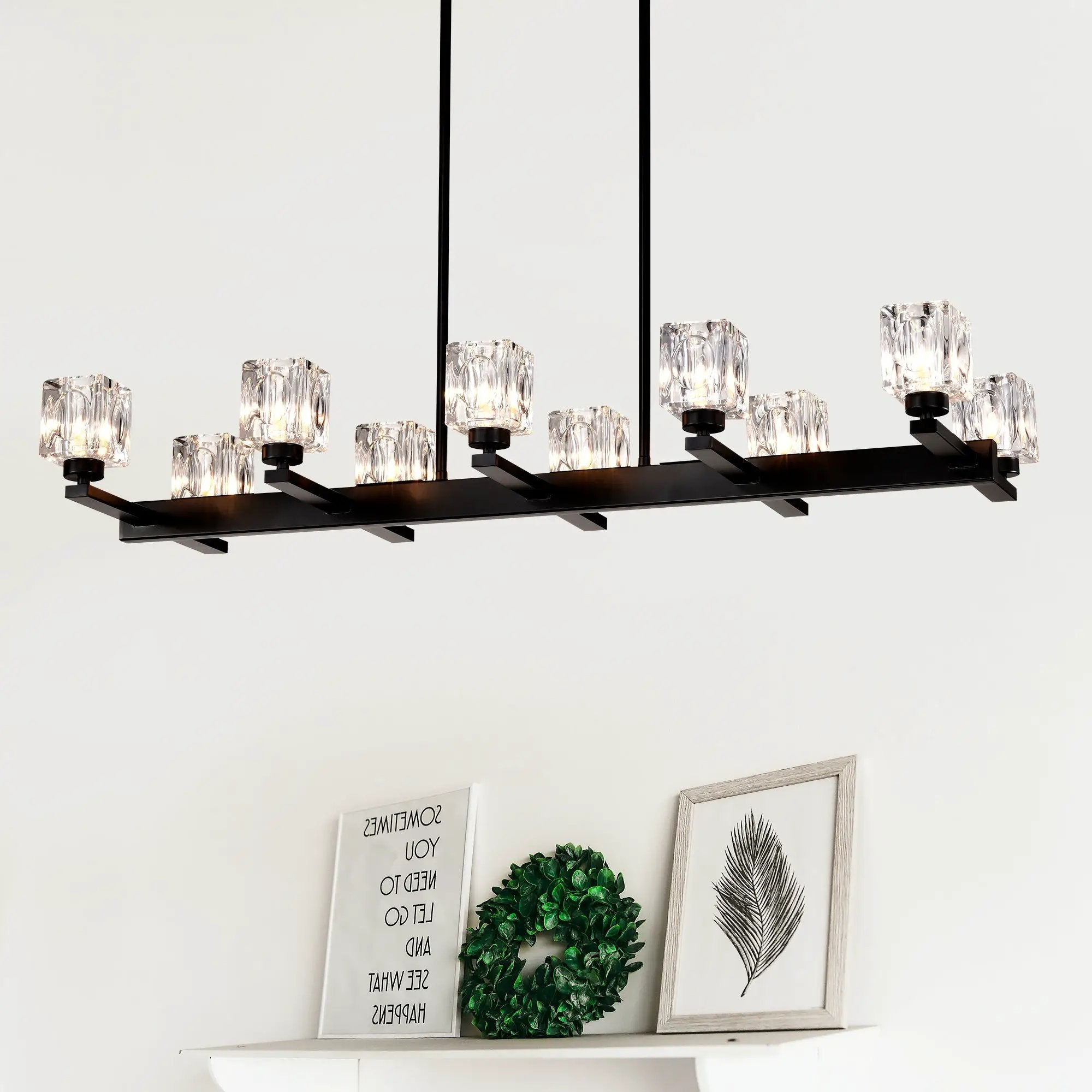 10-Light Chandelier for Dining Room by HouseOfZazla