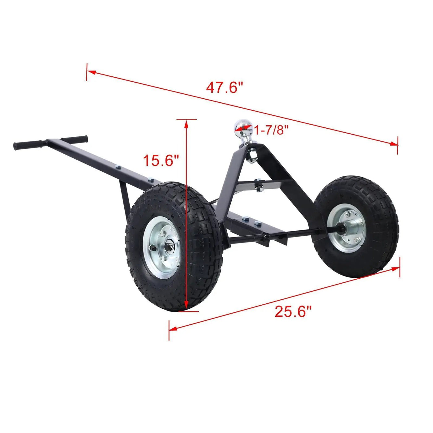 Heavy Duty Trailer Dolly With Pneumatic Tires by HouseOfZazla