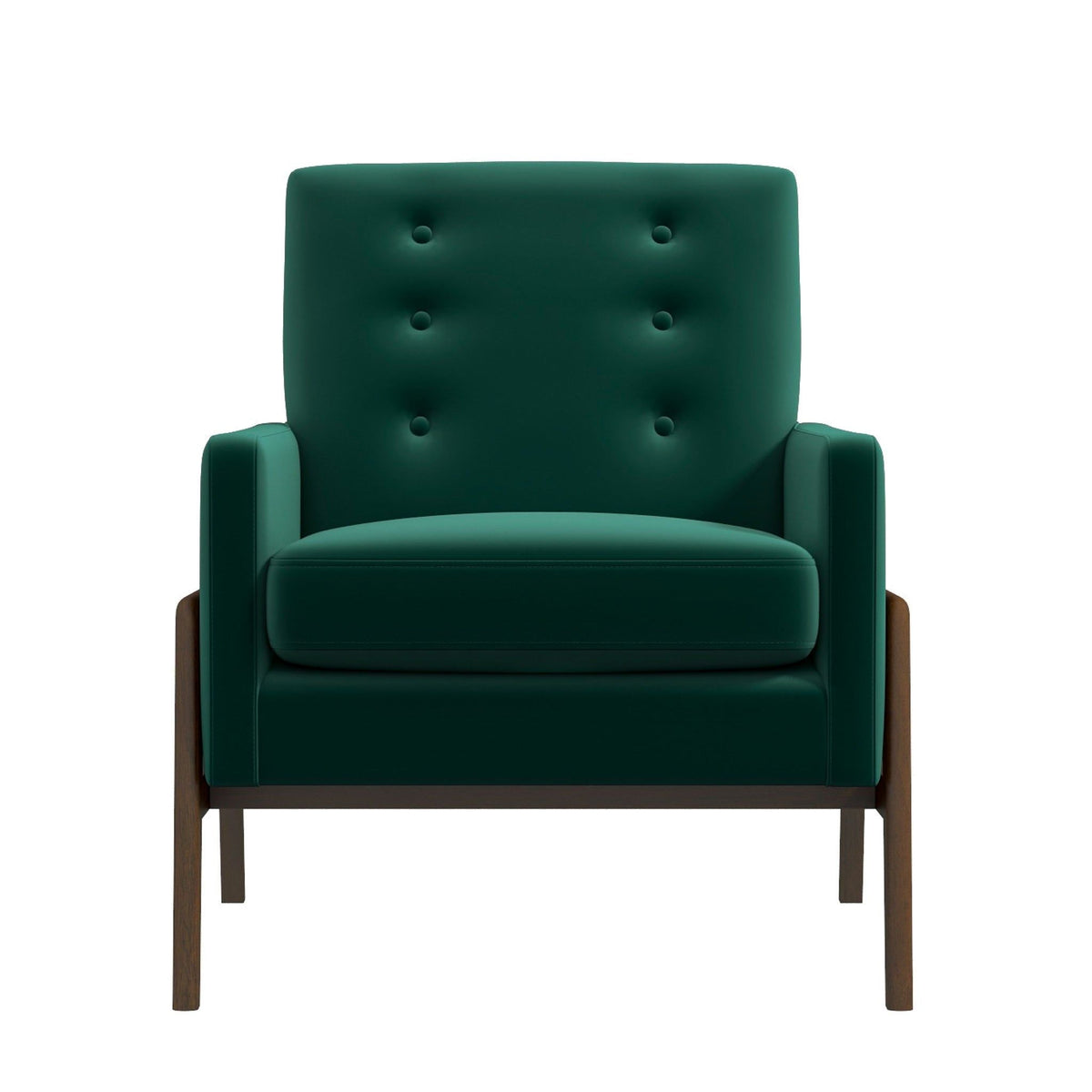 Cole Solid Wood Lounge Chair, photo 3 of 33