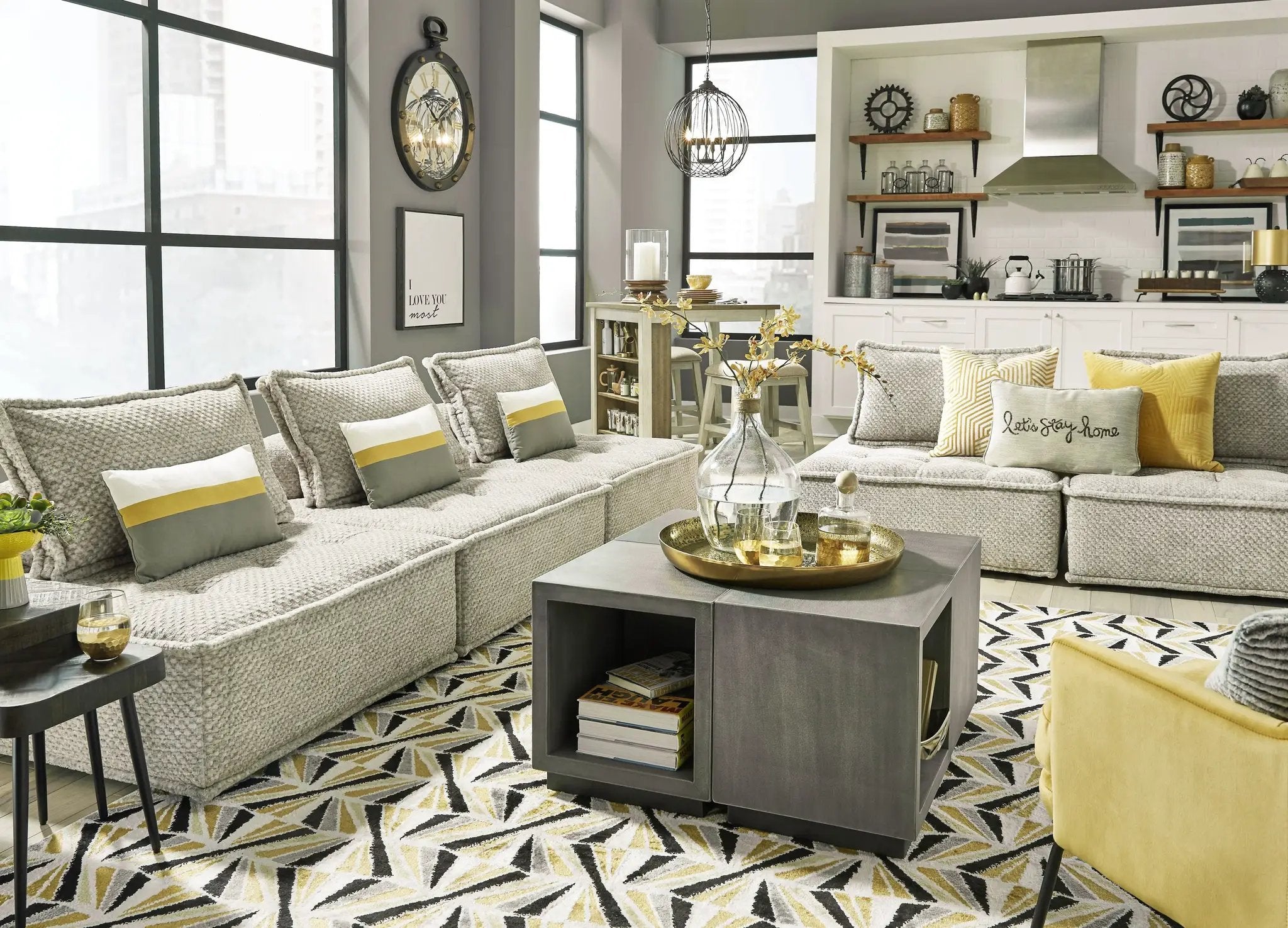 Bales - Sectional by Unique Piece Furniture