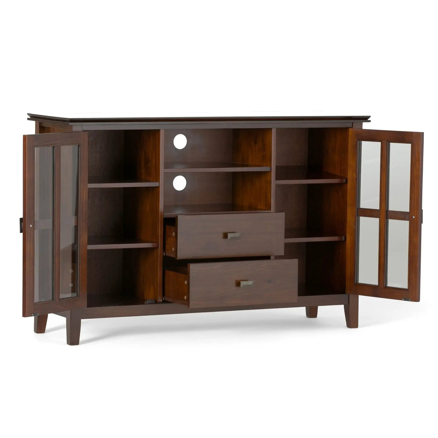 Artisan - Handcrafted, Tall TV Media Stand by Unique Piece Furniture