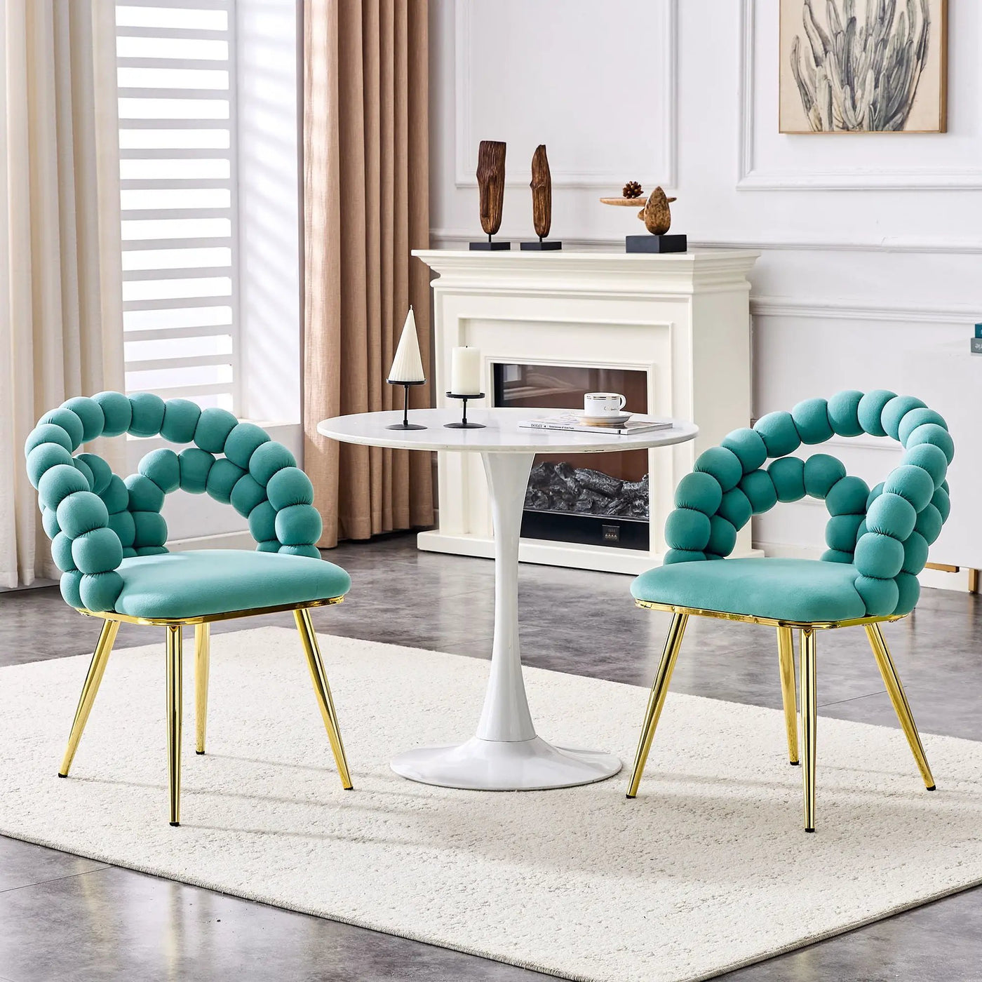 Puffy Bubble, Ball Chain Chairs For Dining Room by Unique Piece Furniture