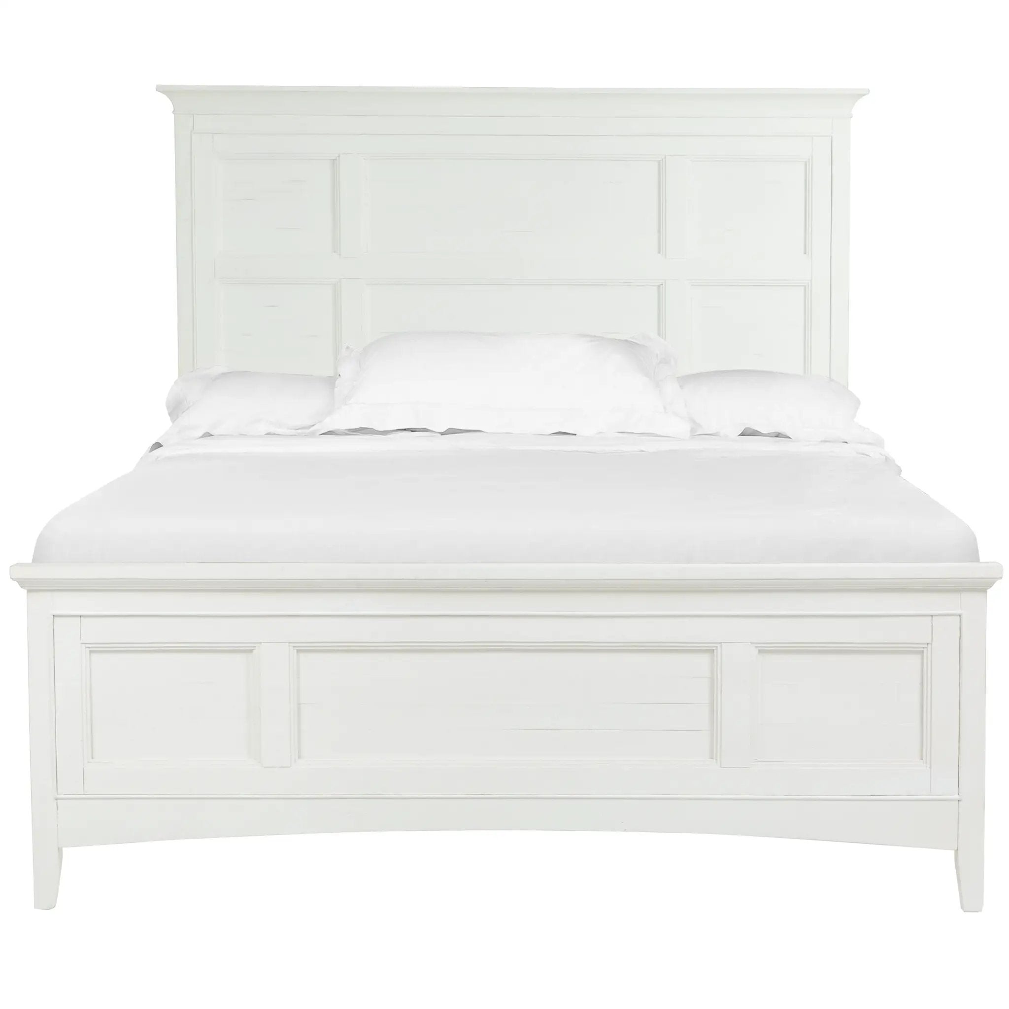 Heron Cove - Complete Panel Bed With Storage Rails by Unique Piece Furniture