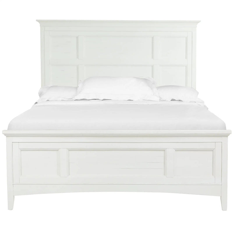 Heron Cove - Complete Panel Bed With Storage Rails by Unique Piece Furniture