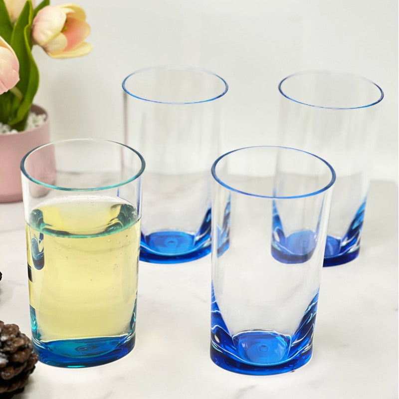 Leading Ware Oval Halo Acrylic Glasses Drinking Set by HouseOfZazla