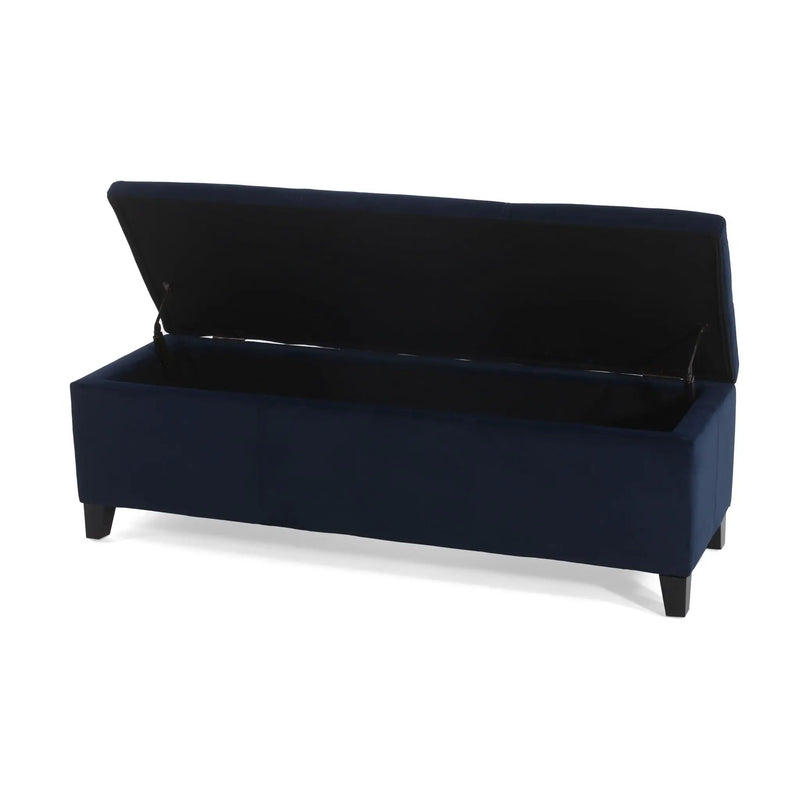 Upholstered Storage Ottoman Bench by HouseOfZazla