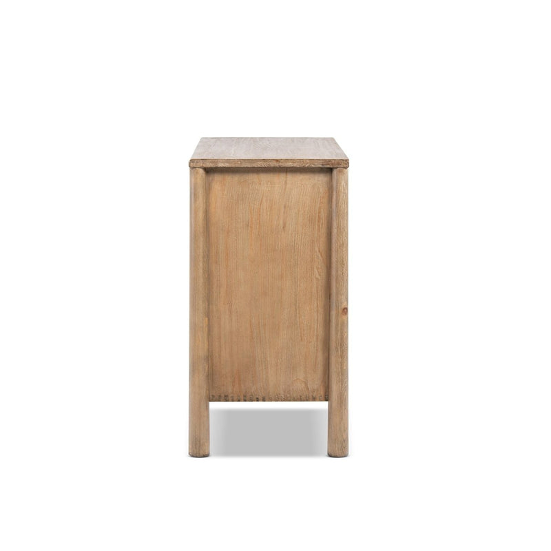 Nolan - 2 Door Accent Cabinet - Antique Brown by HouseOfZazla