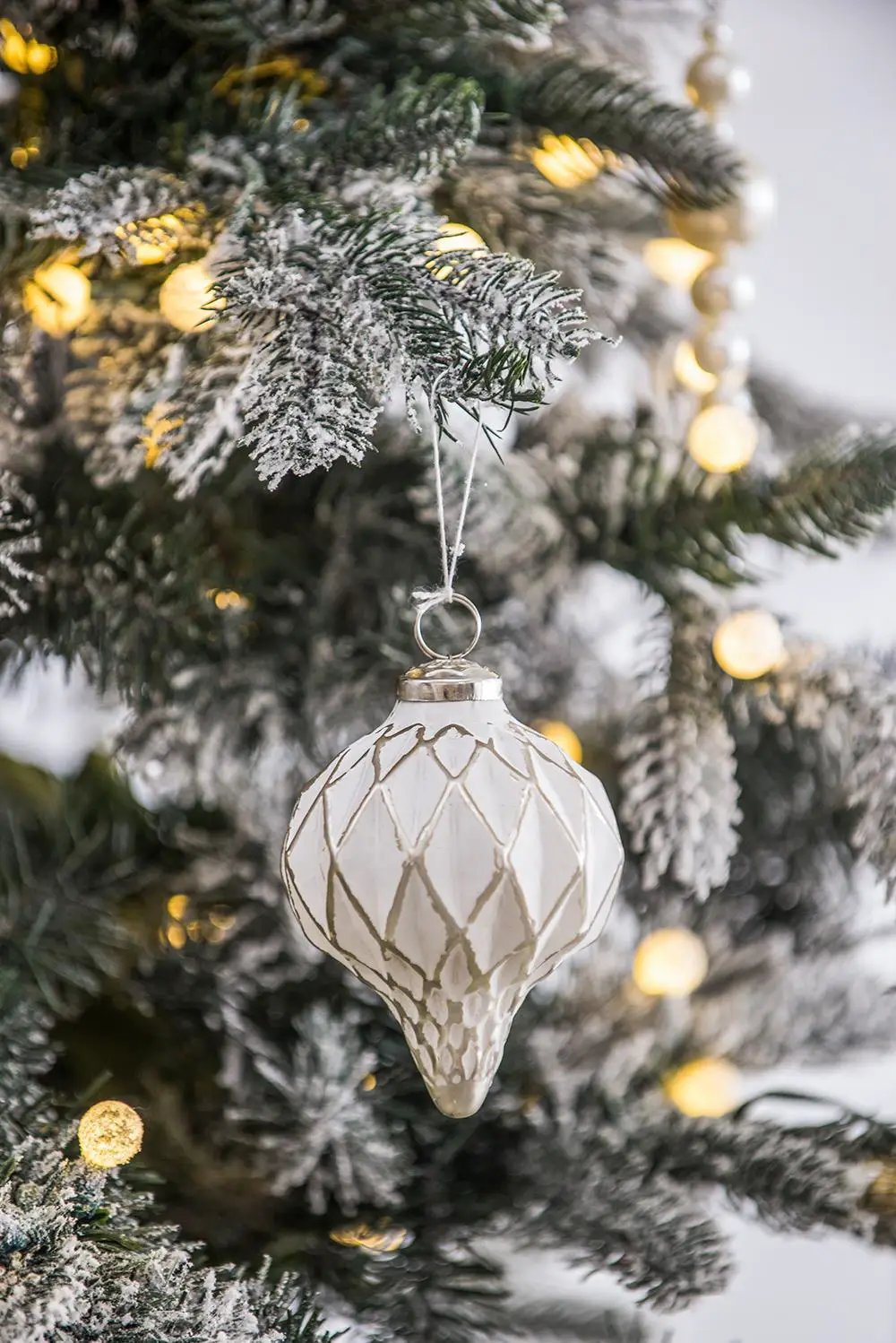 Christmas Ball Ornaments, Decorative Hanging Ball Christmas Tree Ornaments by Unique Piece Furniture