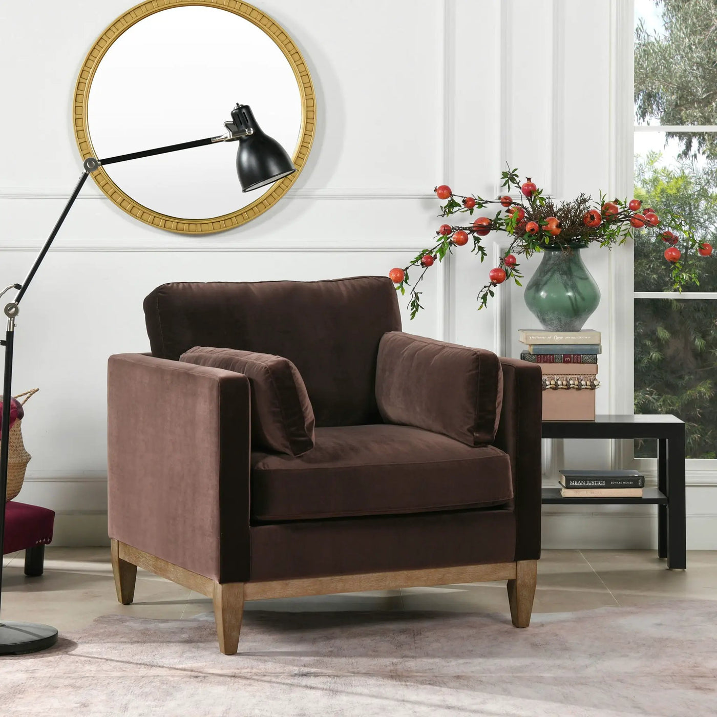 Knox - Modern Farmhouse Arm Chair by HouseOfZazla