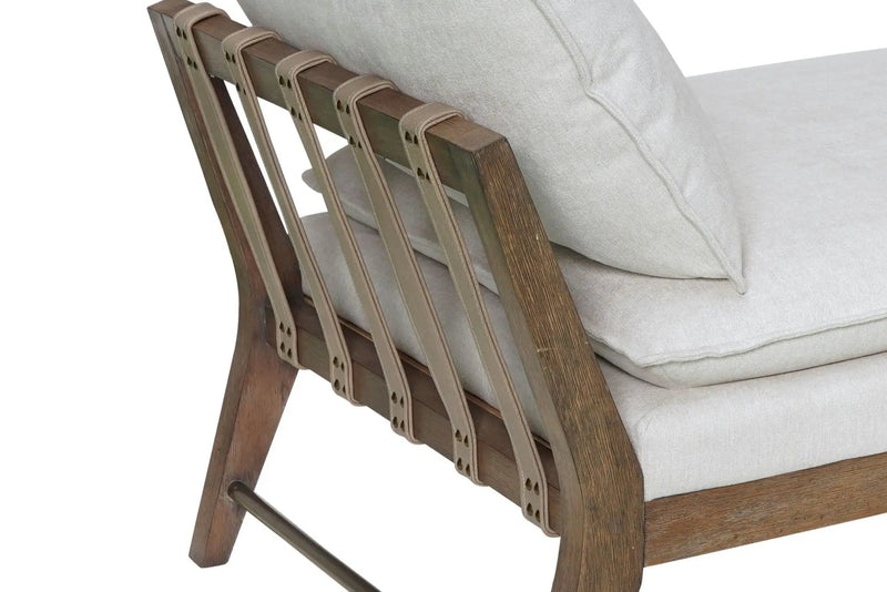 Daybed With Strap Detail - White by Unique Piece Furniture