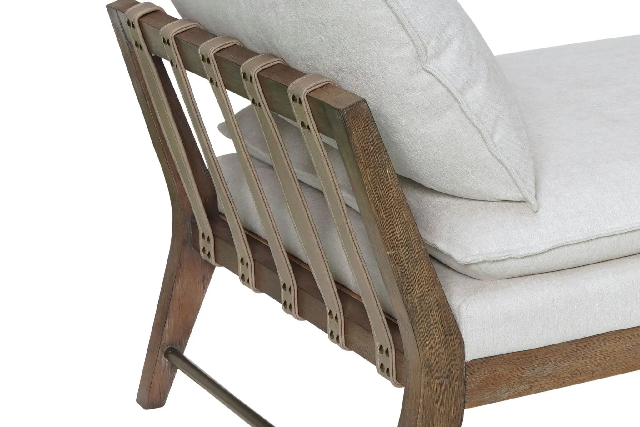 Daybed With Strap Detail - White by HouseOfZazla