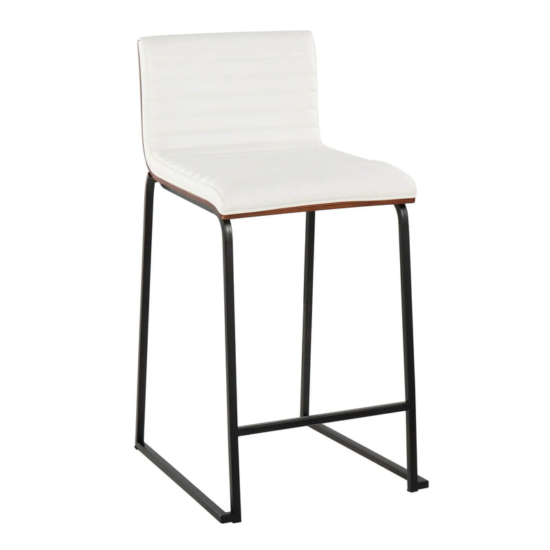 Mason Mara - Contemporary Fixed Height Quality Counter Stool (Set of 2) by Unique Piece Furniture