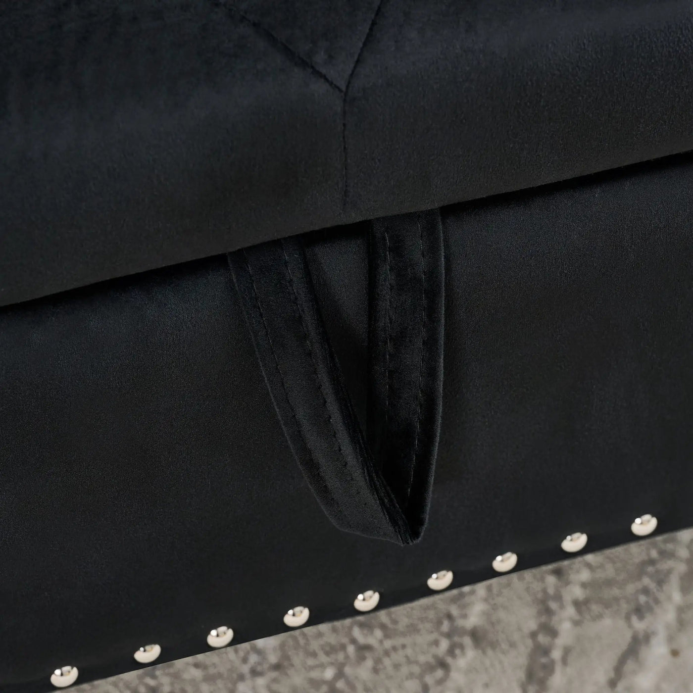Storage Bench With Crystal Buttons And 1 Pillow For Bedroom by HouseOfZazla