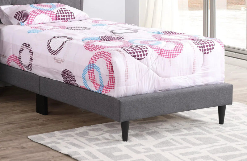 Button Tufted Bed Charming For Cozy Spaces by Unique Piece Furniture