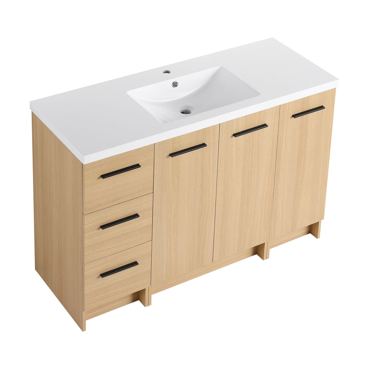 Floating Bathroom Vanity With Sink, Modular Cabinet, photo 2 of 14