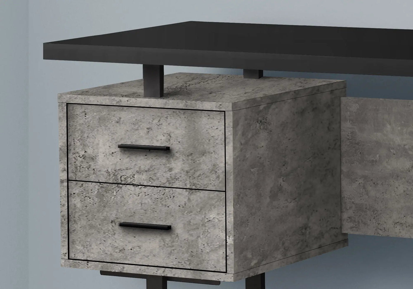 Computer Desk For Home Office With Storage Drawers by HouseOfZazla