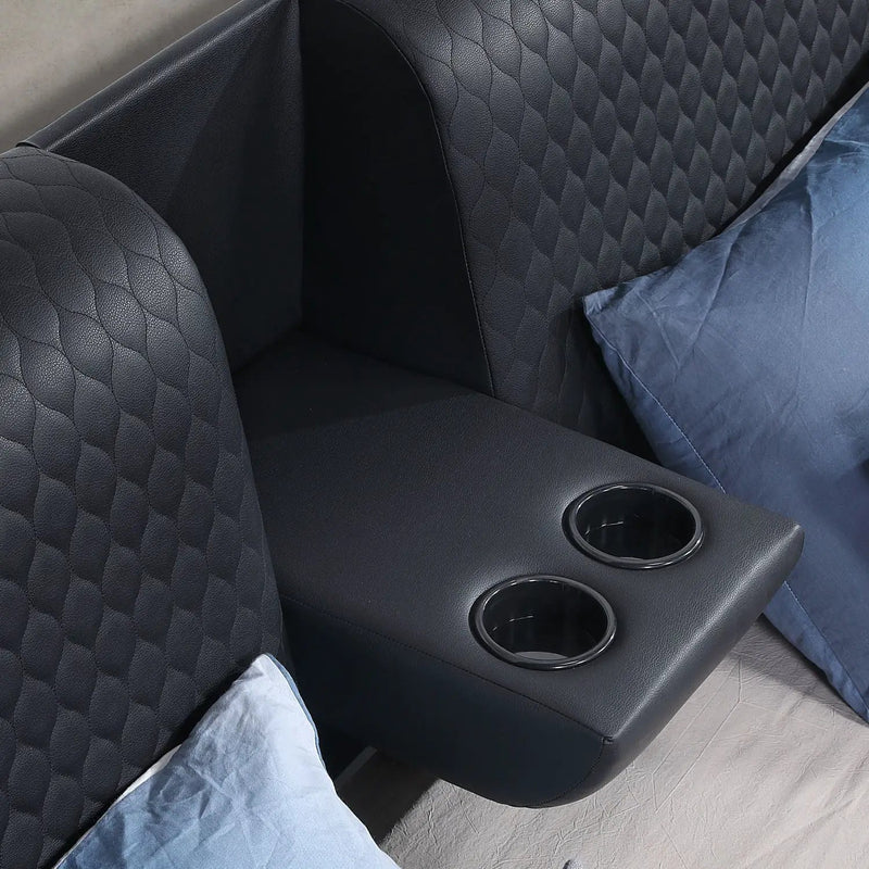 Zoya - Smart Multifunctional Bed, Built In Bluetooth Speakers, USB Charging by HouseOfZazla