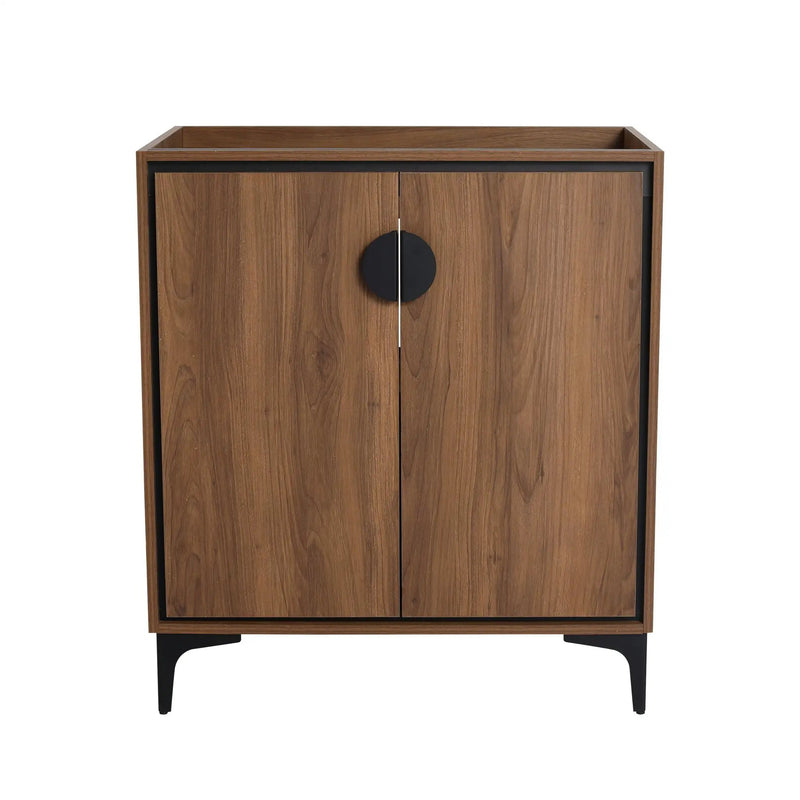 Modern Bathroom Vanity Storage Cabinet With Soft Closing Doors And Engineered Wood Construction by Unique Piece Furniture