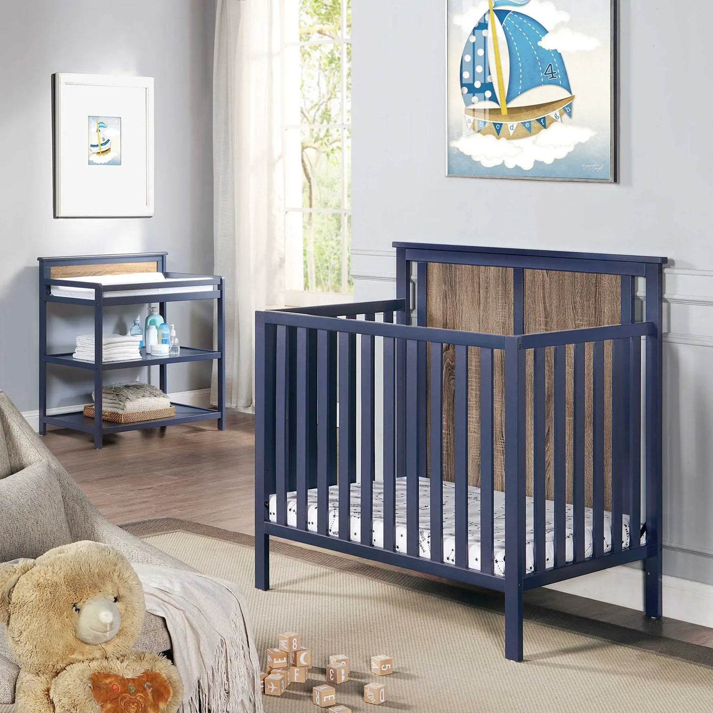 Connelly - Mini Crib With Mattress Pad by Unique Piece Furniture