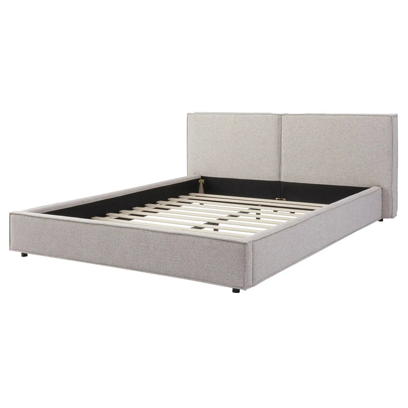 Modern Tufted Queen Size Upholstered Platform Bed Frame by HouseOfZazla