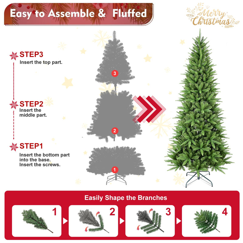 4FT Slim Christmas Tree, photo 5 of 10