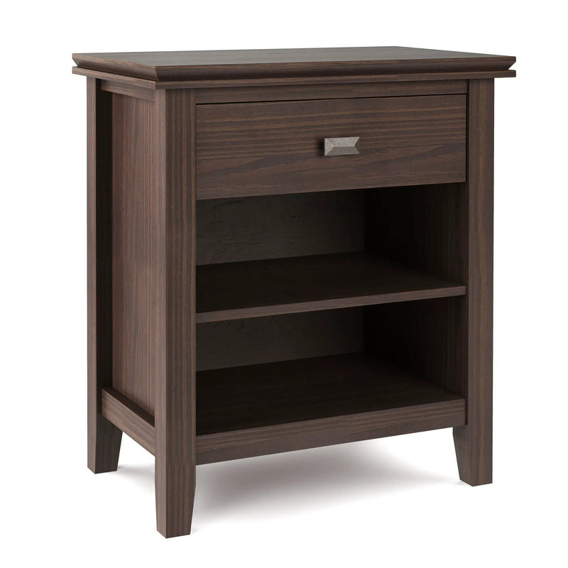 Artisan - Bedside Table - Warm Walnut Brown by Unique Piece Furniture