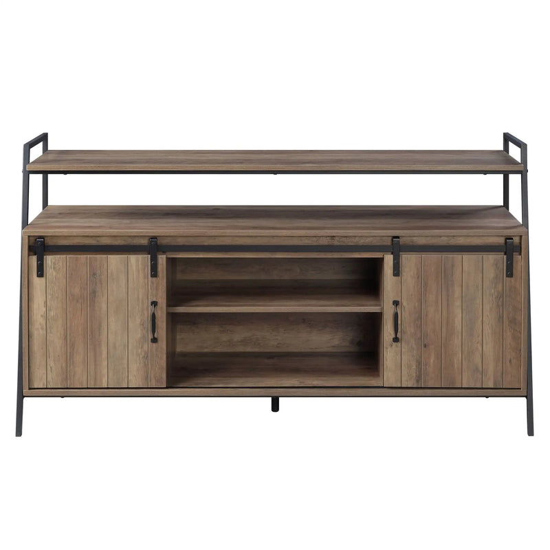 Rashawn - Rustic TV Stand - Oak by Unique Piece Furniture