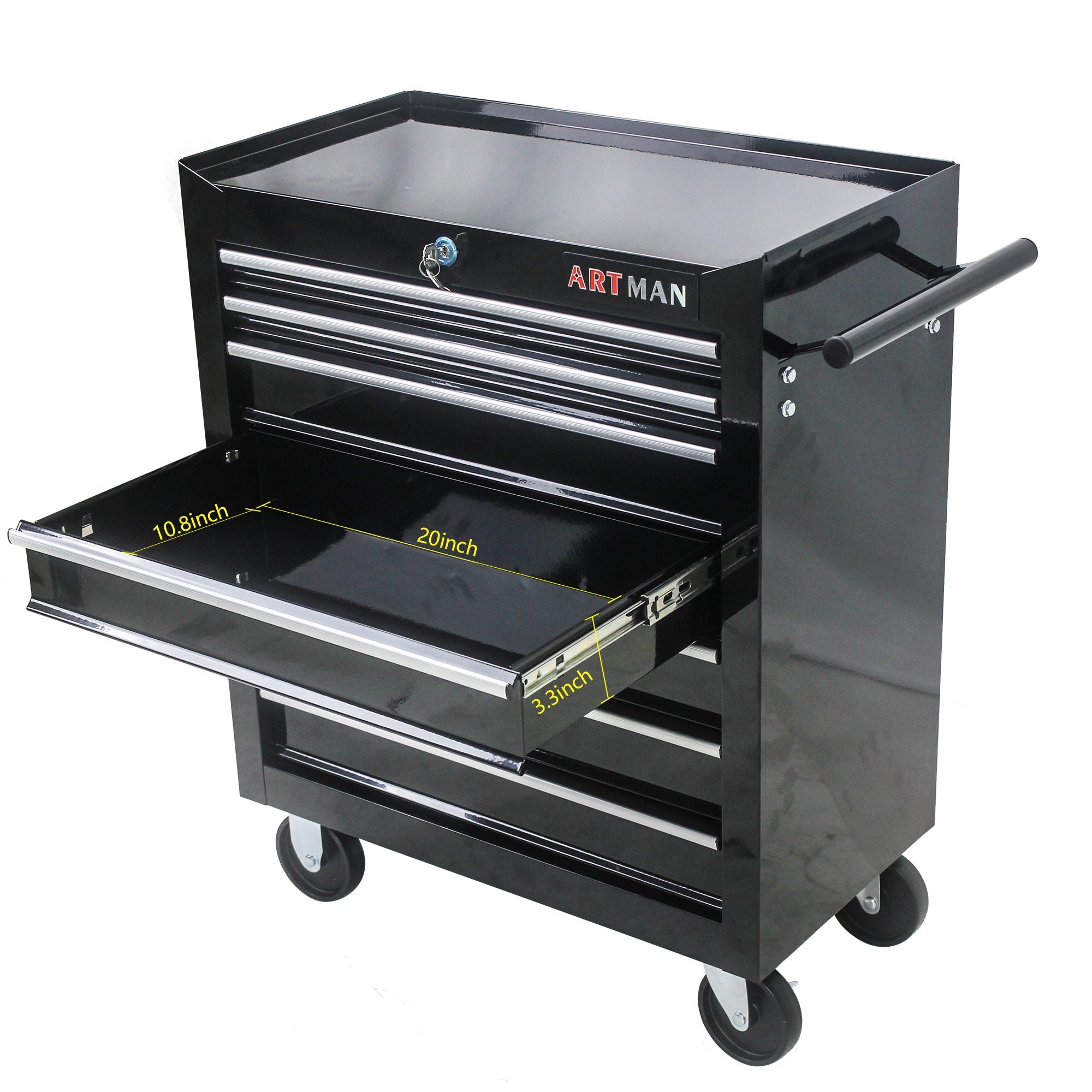 Multifunctional Tool Cart With Wheels And Drawers by HouseOfZazla