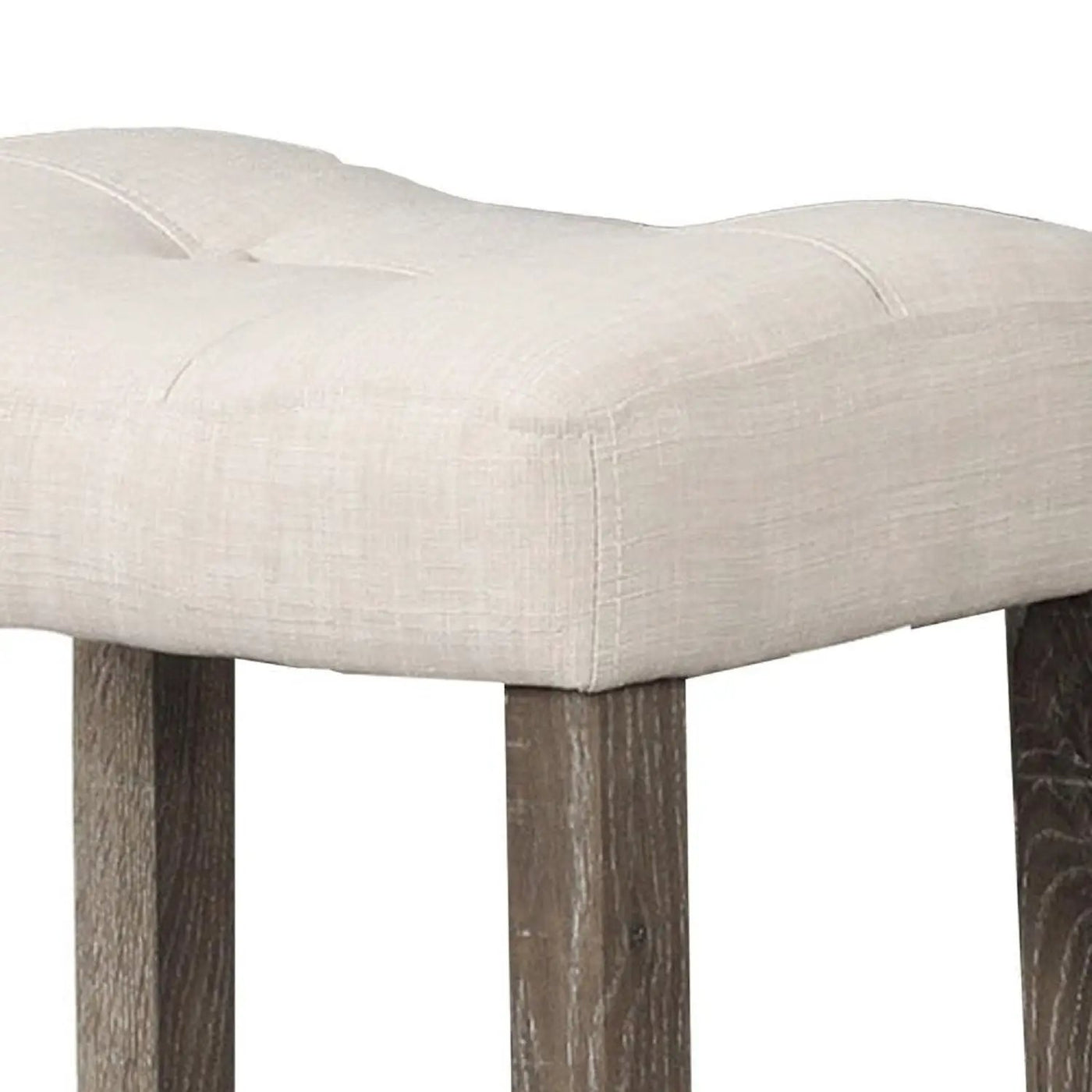 Transitional Style Counter Height Dining Stool With Footrest (Set of 2) by HouseOfZazla